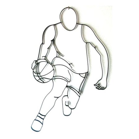 World Unique World Unique BFB-0503 Basketball Dribbling - 36 x 22 x 0.5 in. BFB-0503